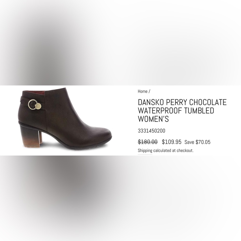 Dansko Perry Waterproof Bootie